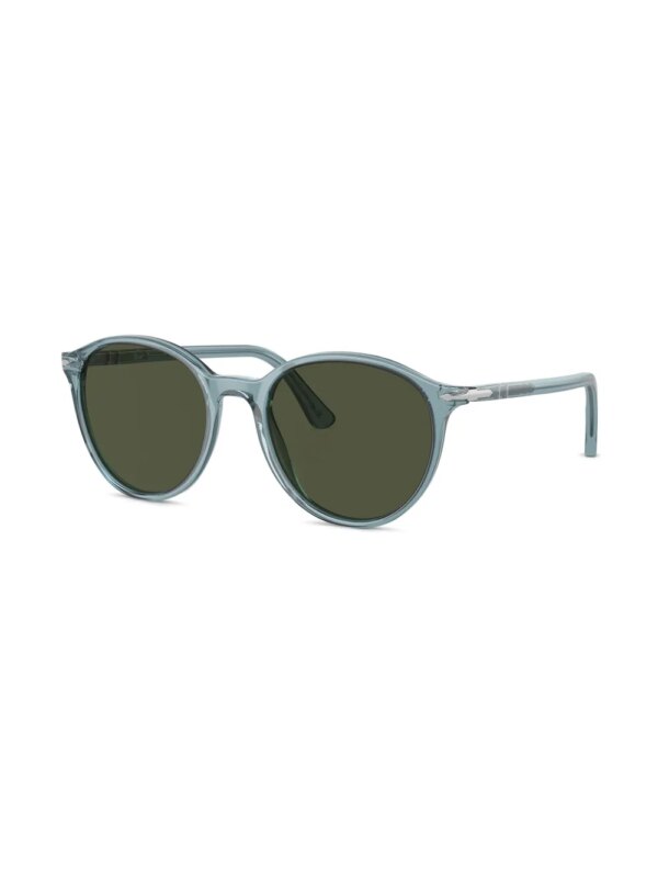 Persol Zonnebril met rond montuur - Blauw