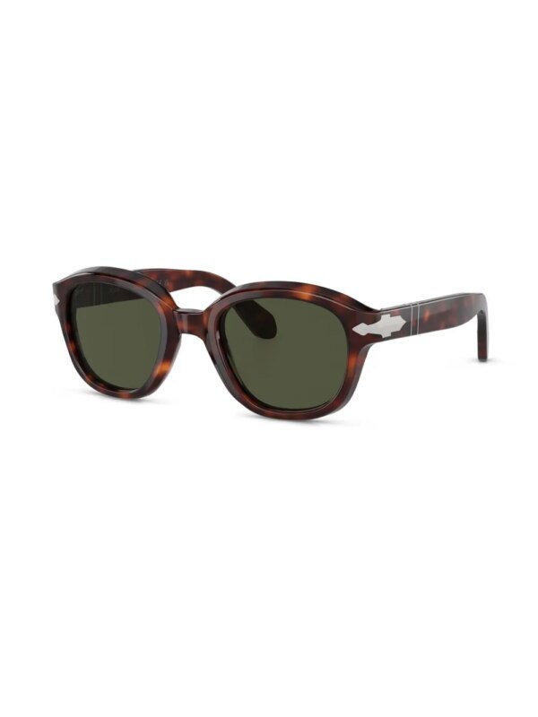 Persol Zonnebril met schildpadschild-design - Bruin