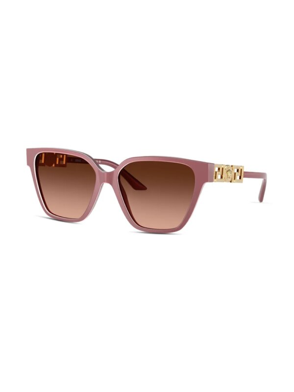 Versace Eyewear Zonnebril met Medusa logo - Rood