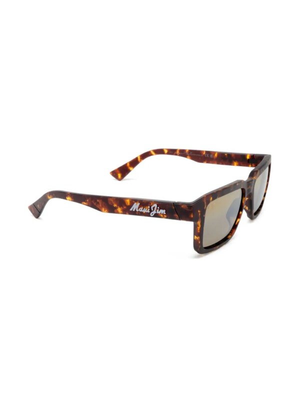 Maui Jim Zonnebril met vierkant montuur - Bruin