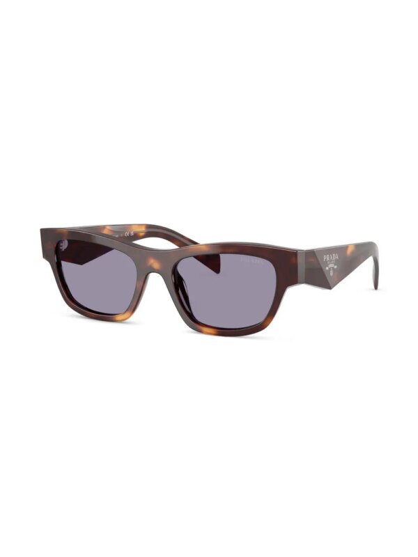 Prada Eyewear Zonnebril met schildpadschild-design - Bruin