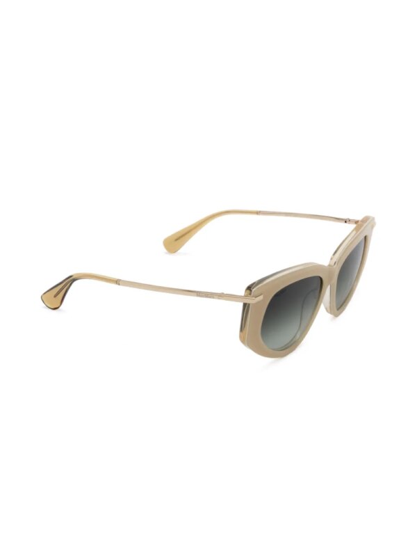 Max Mara Eyewear Beth zonnebril - Wit