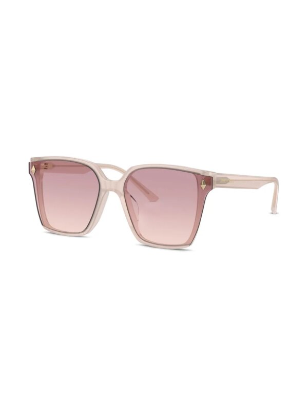 Jimmy Choo Eyewear Zonnebril met studs - Roze