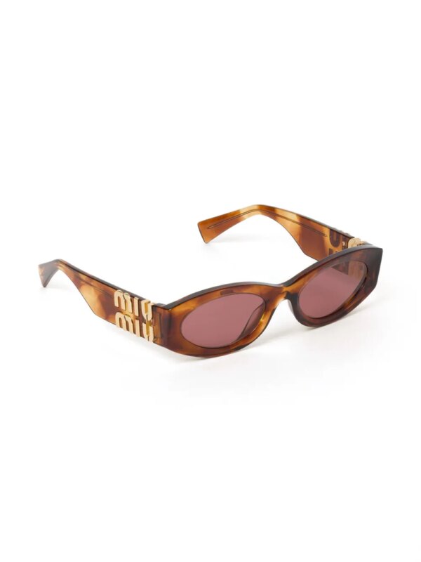 Miu Miu Eyewear Miu Glimpse zonnebril - Bruin