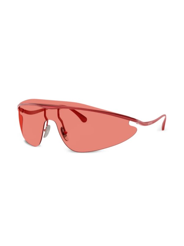 Ferrari Zonnebril met masker montuur - Rood