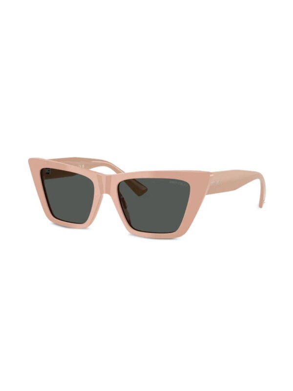 Jimmy Choo Eyewear Zonnebril met cat-eye montuur - Roze