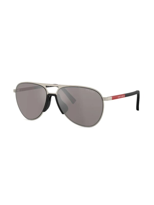 Prada Linea Rossa Linea Rossa zonnebril - Zilver