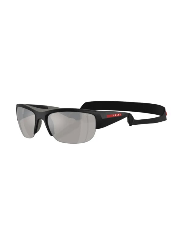 Prada Linea Rossa Linea Rossa zonnebril - Zwart