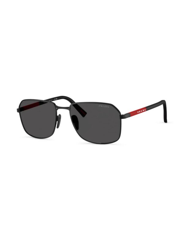 Prada Linea Rossa Linea Rossa zonnebril - Zwart