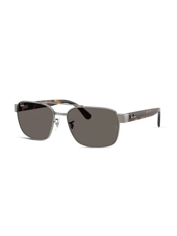 Ray-Ban Zonnebril met logo - Zilver