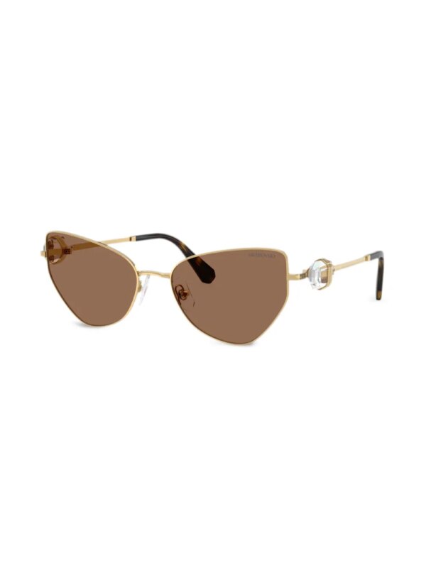 Swarovski Eyewear Zonnebril met cat-eye montuur - Goud