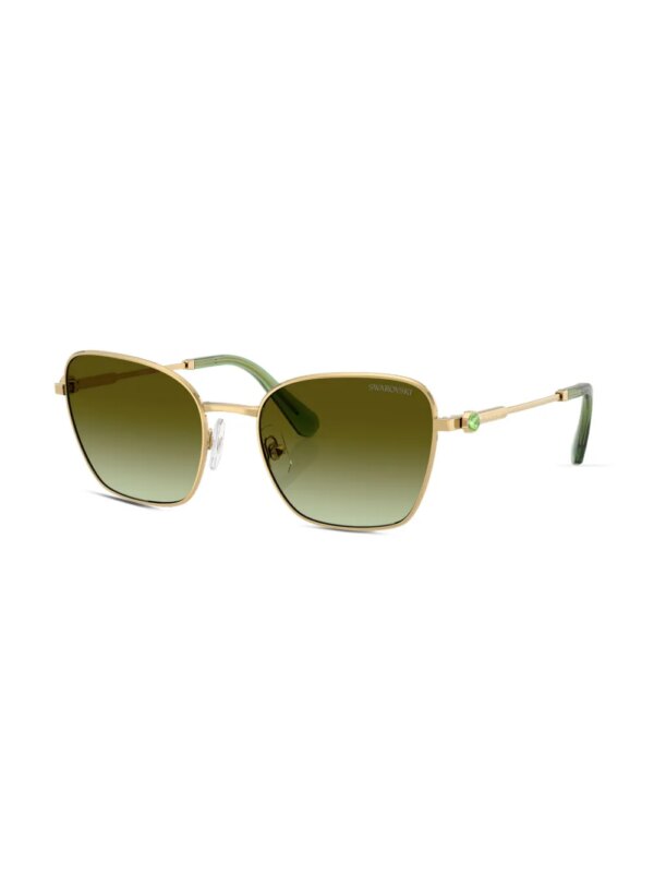 Swarovski Eyewear Zonnebril met oversized montuur - Goud