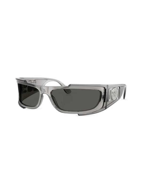 Versace Eyewear Zonnebril met wikkelmontuur - Grijs