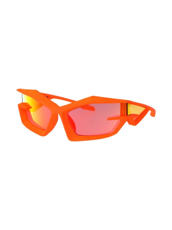 Givenchy Eyewear Giv Cut zonnebril met shield montuur - Oranje