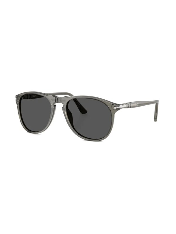Persol Zonnebril met piloten montuur - Grijs