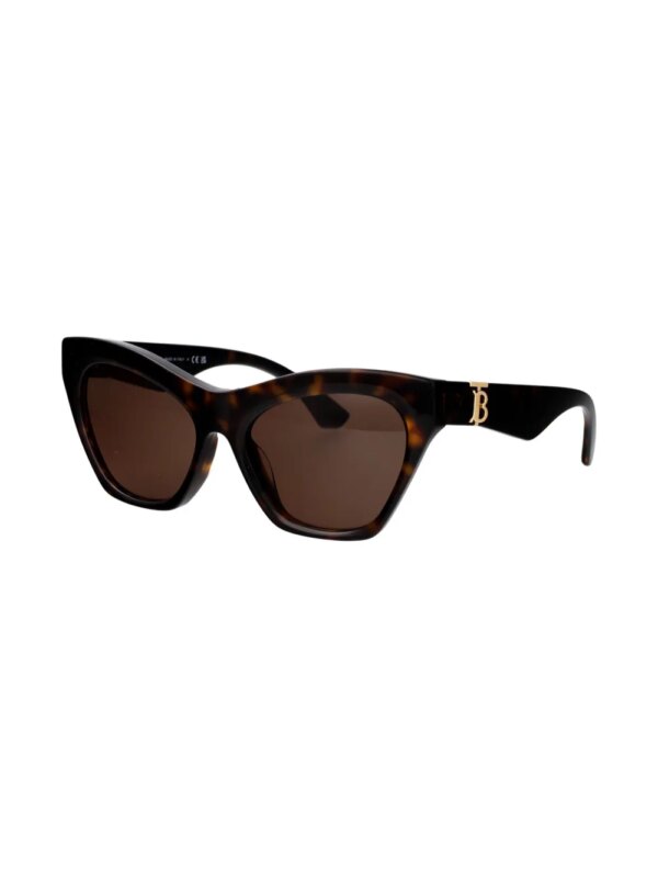 Burberry Eyewear Zonnebril met cat-eye montuur - Bruin