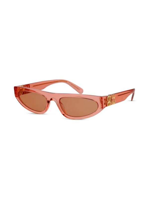 Miu Miu Eyewear Zonnebril met cat-eye montuur - Rood