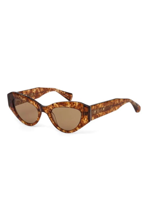 AllSaints Calypso zonnebril - Bruin