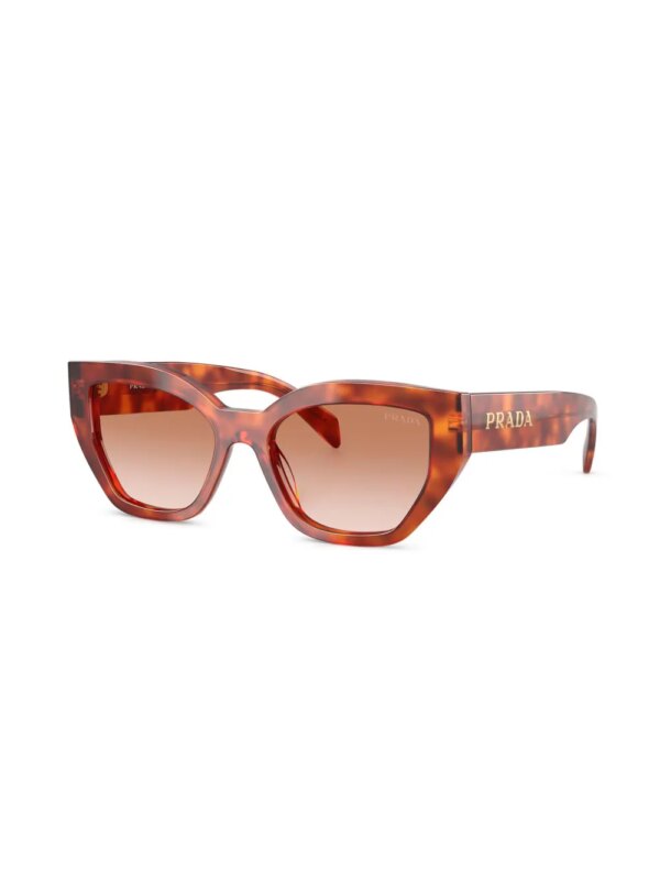Prada Eyewear Zonnebril met cat-eye montuur - Bruin