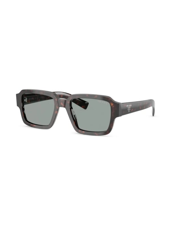 Prada Eyewear Zonnebril met logo - Bruin