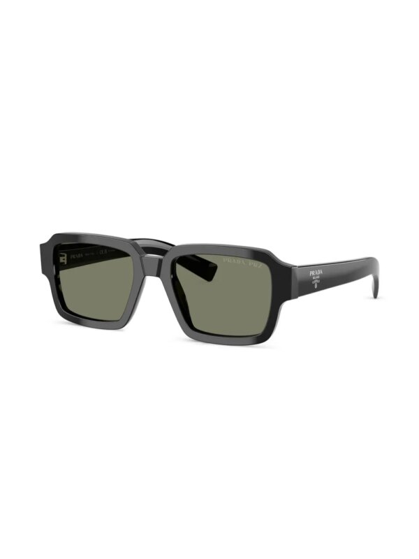 Prada Eyewear Zonnebril met vierkant montuur - Zwart