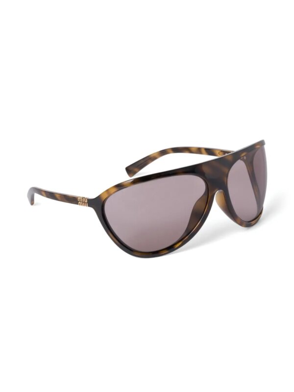 Miu Miu Eyewear Runway zonnebril - Bruin