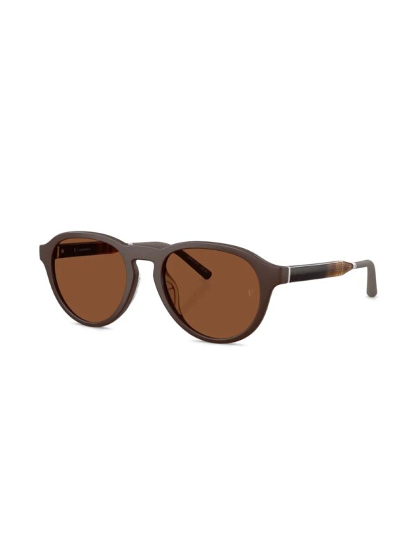 Oliver Peoples R-8 zonnebril - Bruin