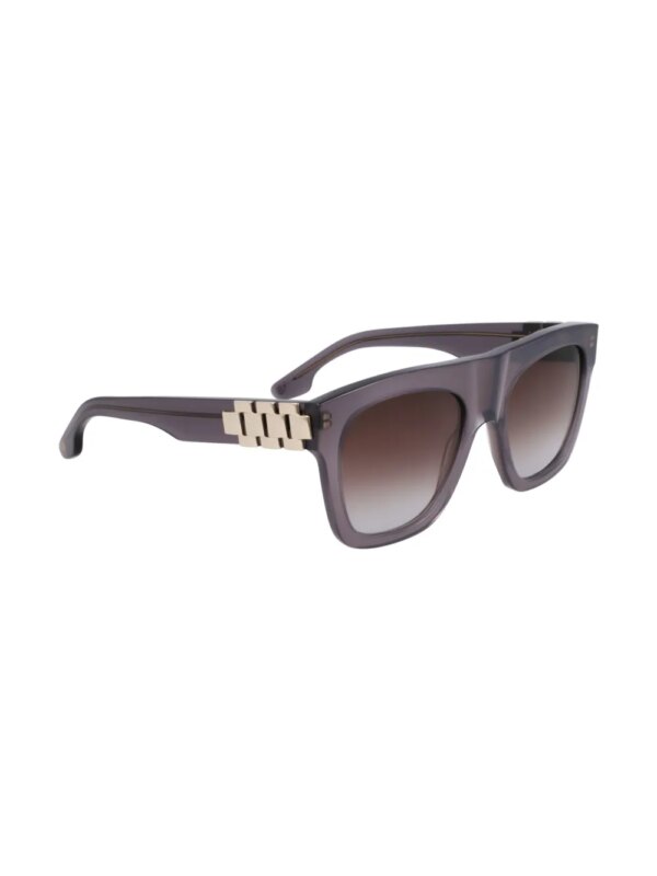 Victoria Beckham Eyewear Zonnebril met vierkant montuur - Grijs