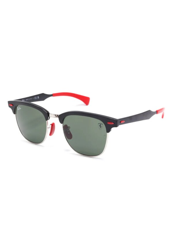 Ray-Ban Zonnebril met wayfarer montuur - Zwart