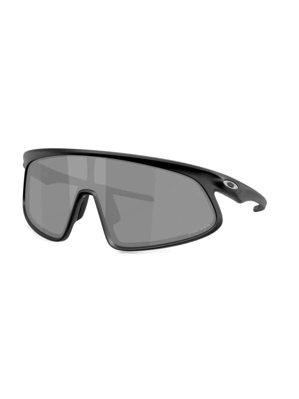 Oakley Zonnebril met schild montuur - Zwart