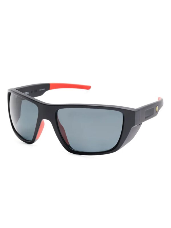 Ferrari Zonnebril met vierkant montuur - Zwart