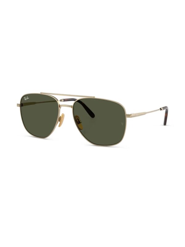Ray-Ban William zonnebril met piloten montuur - Goud