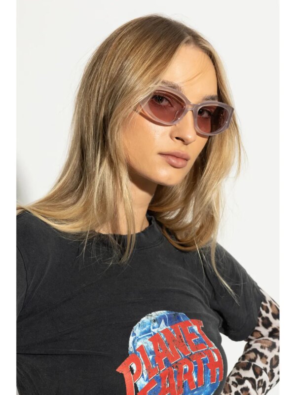 Balenciaga Eyewear Bossy zonnebril - Beige