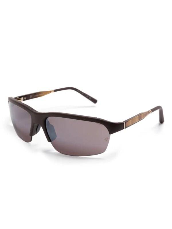 Oliver Peoples R-6 zonnebril - Bruin