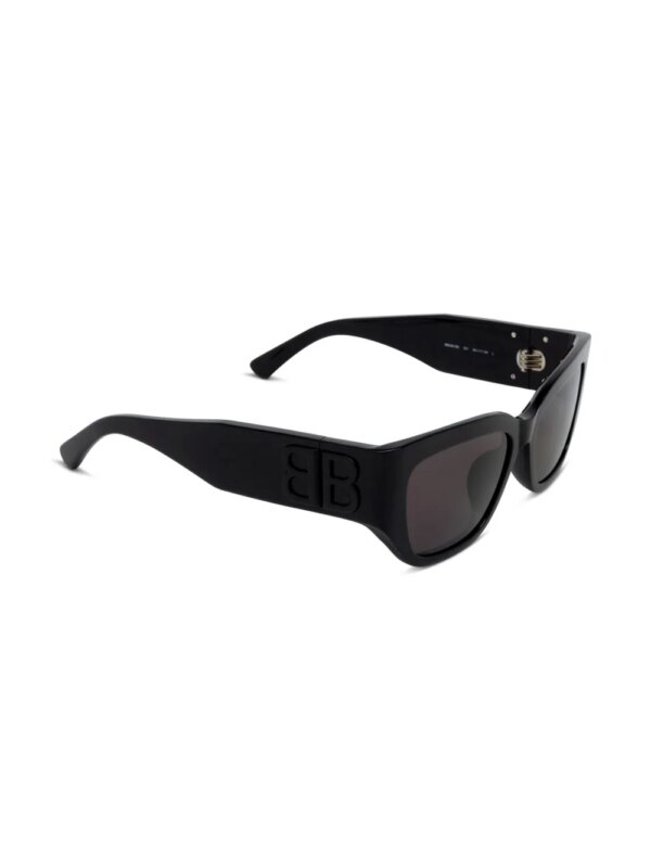 Balenciaga Eyewear Zonnebril met vierkant montuur - Zwart