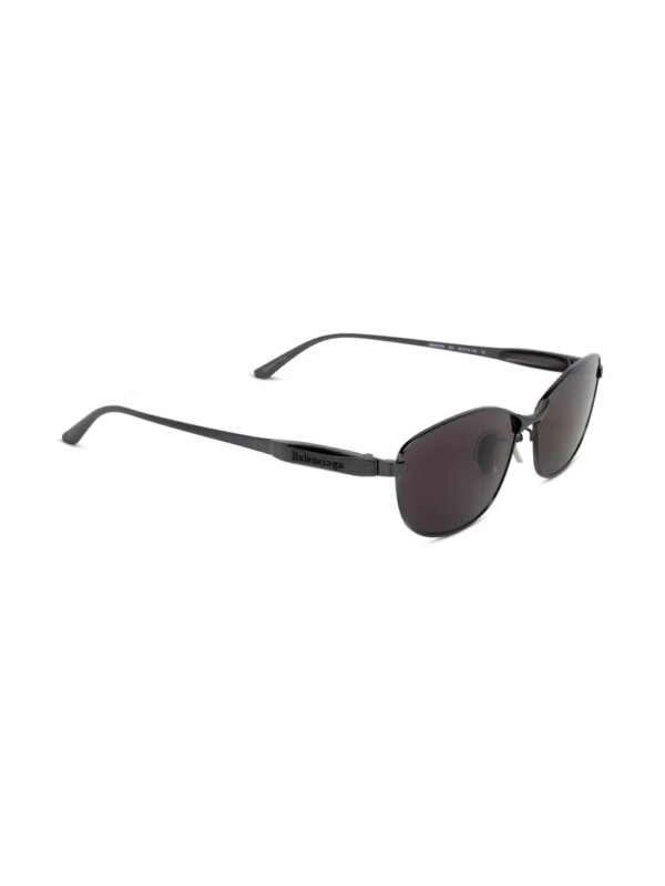 Balenciaga Eyewear Zonnebril met rechthoekig montuur - Zwart
