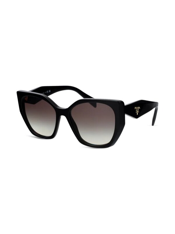 Prada Eyewear Zonnebril met vierkant montuur - Zwart