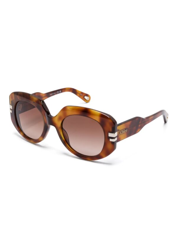 Chloé Eyewear West zonnebril - Bruin