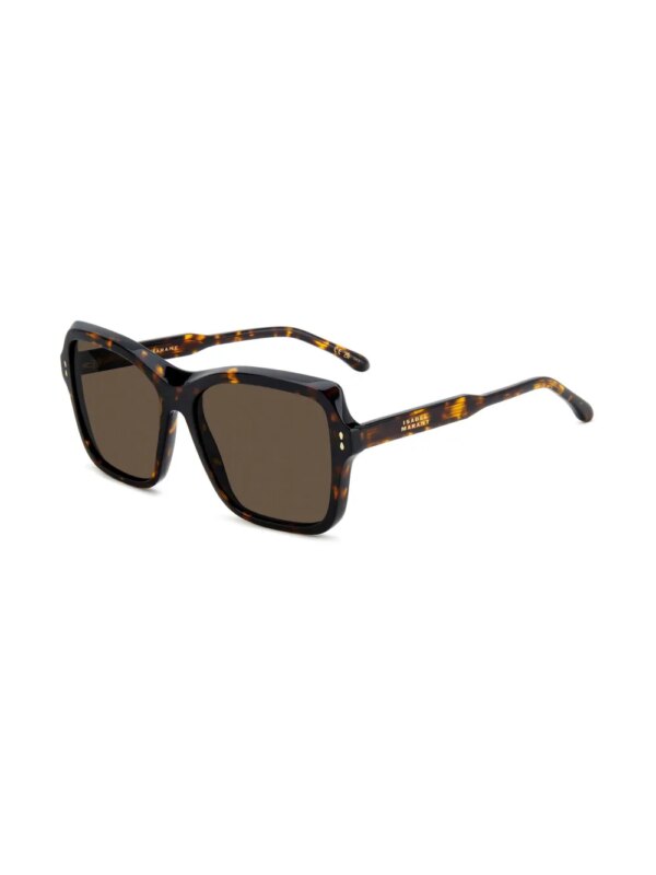 Isabel Marant Eyewear 0193SHVN zonnebril met vierkant montuur - Bruin