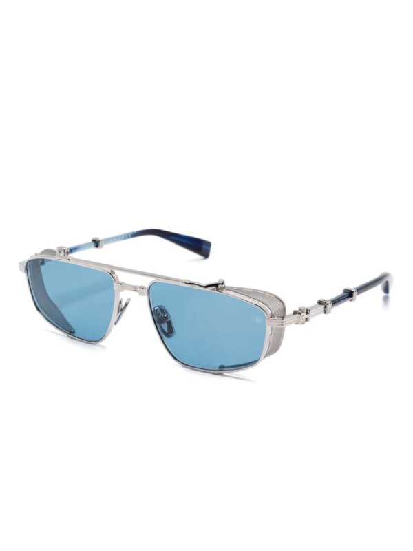 Balmain Eyewear Brigade V zonnebril - Zilver