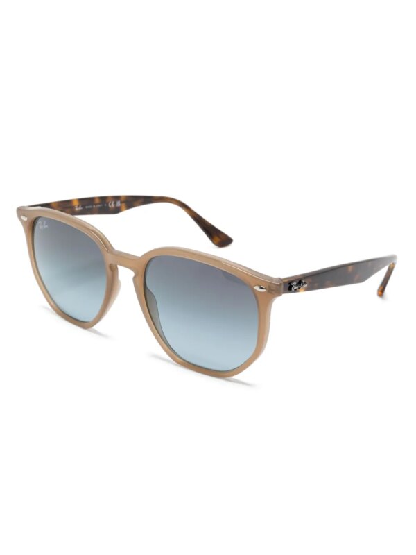Ray-Ban Zonnebril met vierkant montuur - Bruin