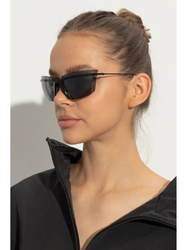 VALENTINO GARAVANI EYEWEAR Zonnebril met wikkelmontuur - Zwart