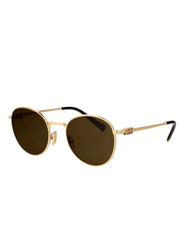 Miu Miu Eyewear 0MU55ZS5AK09Z 5AK09Z zonnebril - Goud