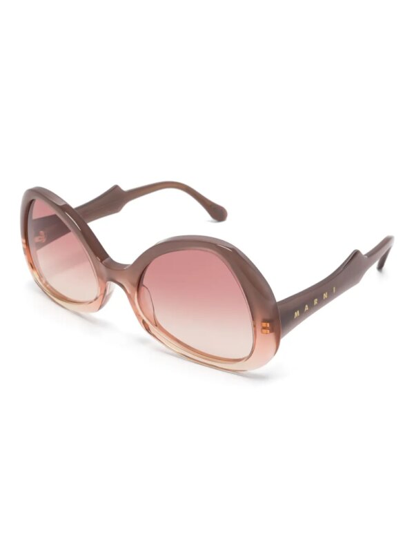 Marni Eyewear Anu Ohia zonnebril - Bruin