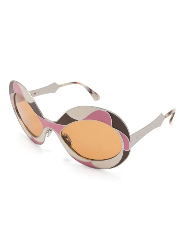 Marni Eyewear Vaso Land of Revelations zonnebril - Beige