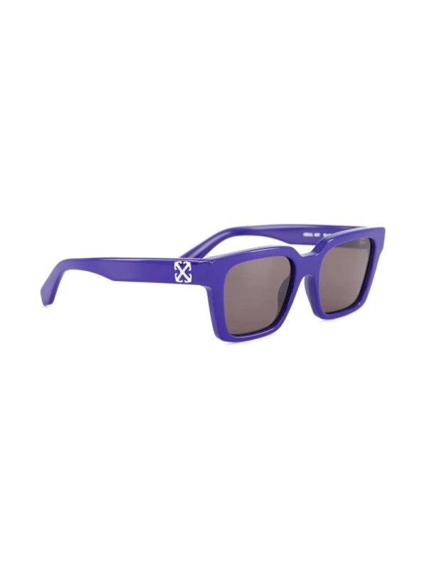 Off-White Eyewear Branson zonnebril met vierkant montuur - Blauw