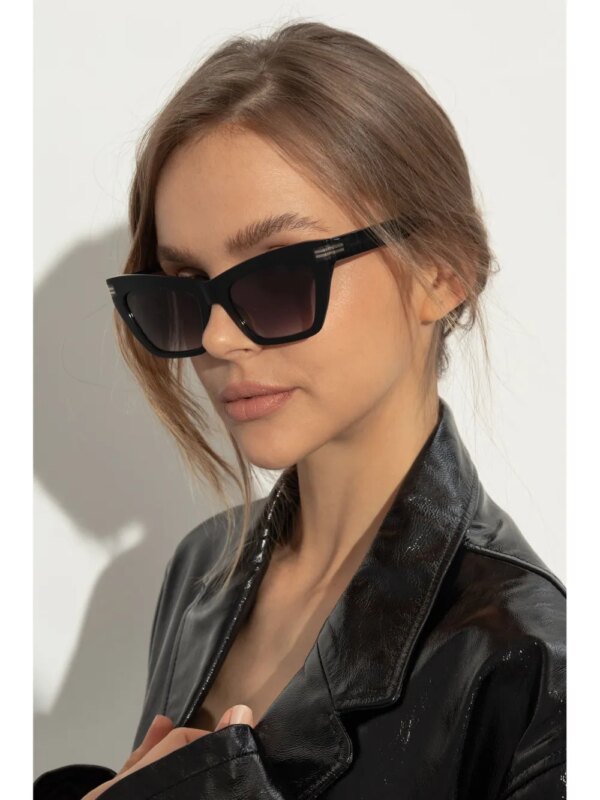 Marc Jacobs Eyewear 1112S zonnebril met cat-eye montuur - Zwart