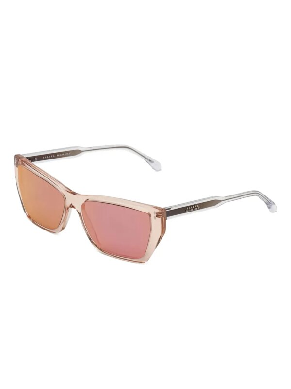 Isabel Marant Eyewear Tessa zonnebril met rechthoekig montuur - Roze