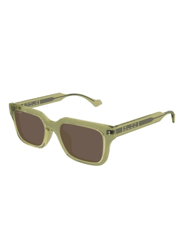 Gucci Eyewear GG1732SK zonnebril met vierkant montuur - Groen