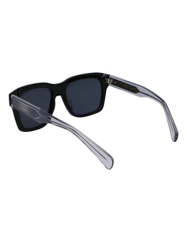 Ferragamo Eyewear Zonnebril met vierkant montuur - Grijs